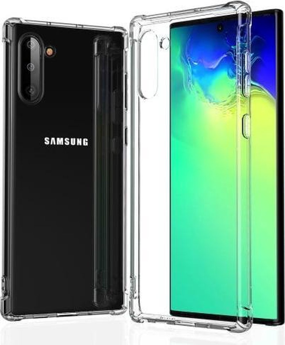 Samsung Galaxy Note 10 Hoesje Anti-Shock Transparant