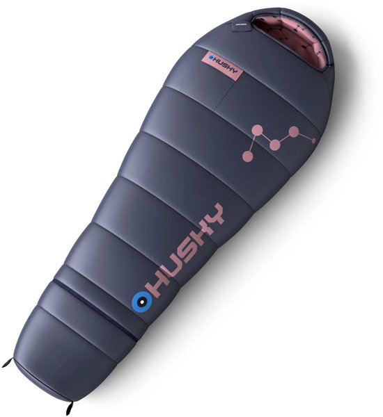 Husky mummyslaapzak voor kinderen Magic -15°C Purple 2024 150-180 cm - Blauw-Paars van Husky — afbeelding 2