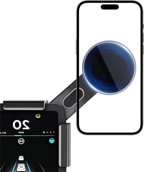 LANTU Mobiele telefoonhouder voor Tesla Model Y 2025 Juniper en Model 3