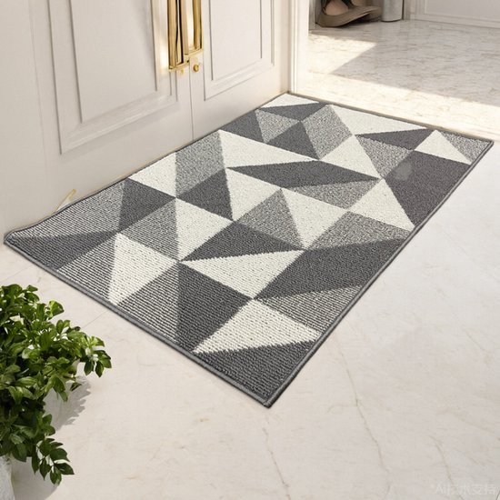 FEOMOS Deurmat voor binnen, 50 x 80 cm, antislip en wasbare