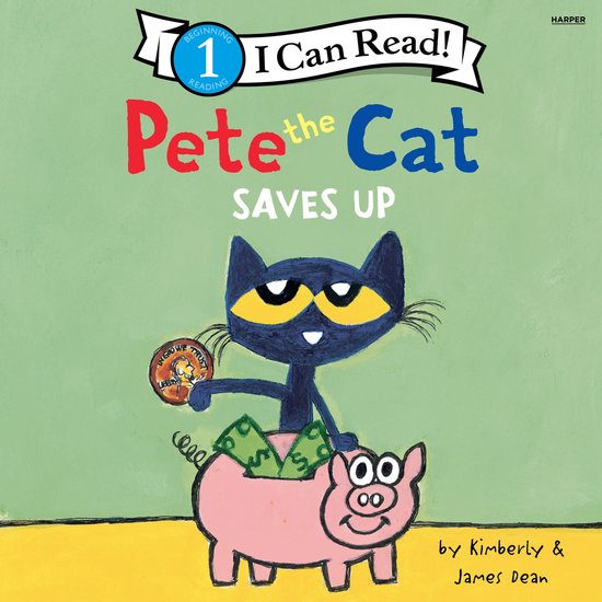 Pete the Cat Saves Up - cover