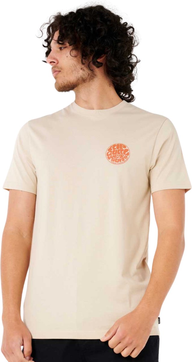 2025 Rip Curl Heren Wettie Pictogram Tee - Vintage White