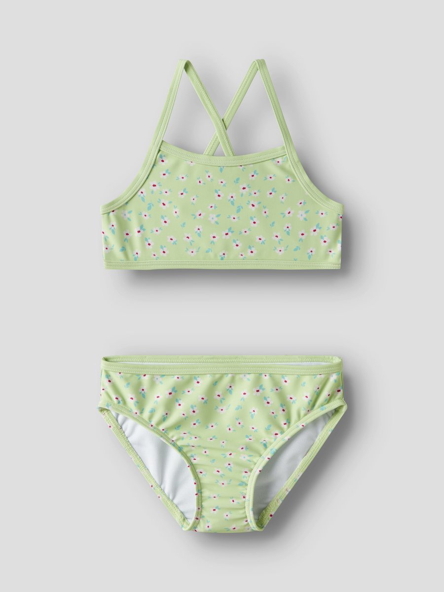 NAME IT Bikini Gekruiste achterkant Patina Green