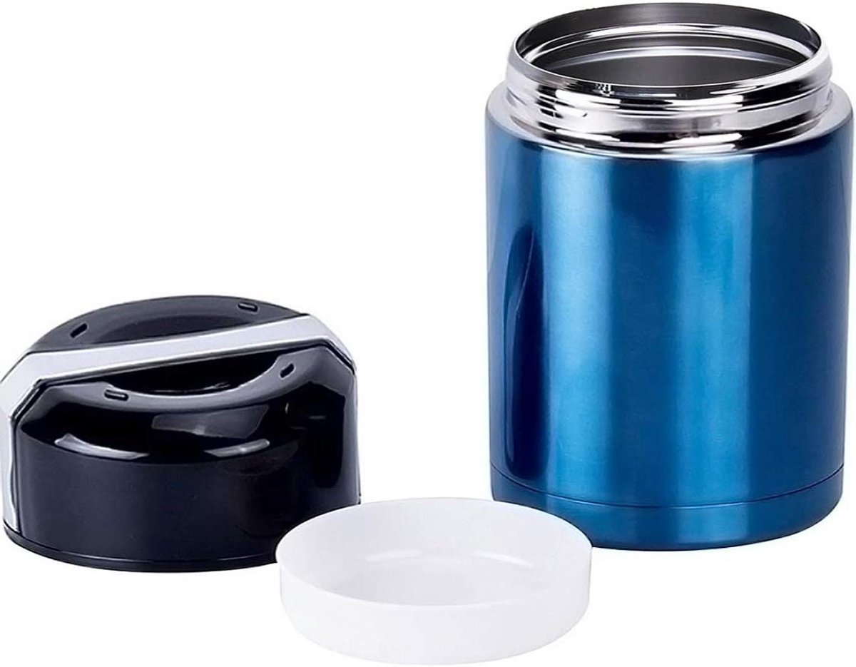 Vacuüm-geïsoleerde thermoskan - 35 ounces, roestvrij staal, lekvrij, blauw