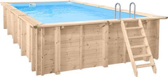 Bali rechthoek 7,90 × 4,00 m Deluxe pakket