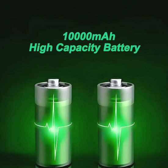 Ultra Heldere Oplaadbare Fietslamp Voor & Achter - 25500 Lumen LED - 10000mAh - IP65 Waterdicht — afbeelding 4