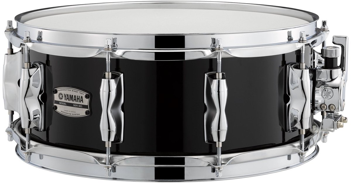Yamaha Recording Custom Birch Snare 14"x5,5" Solid Black - Snare drum