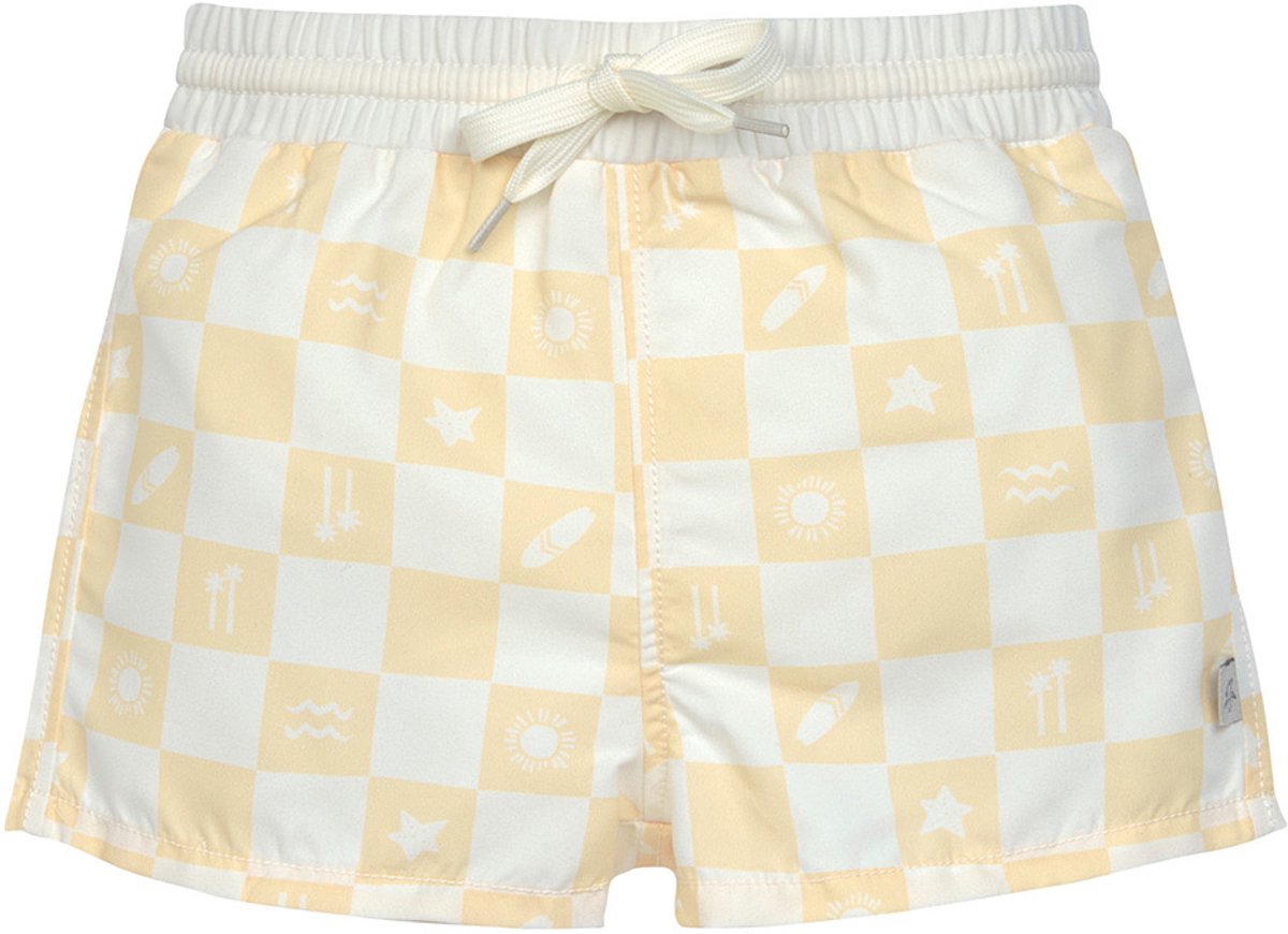 Lässig SPF Zwembroek Check pattern vanilla/sea salt