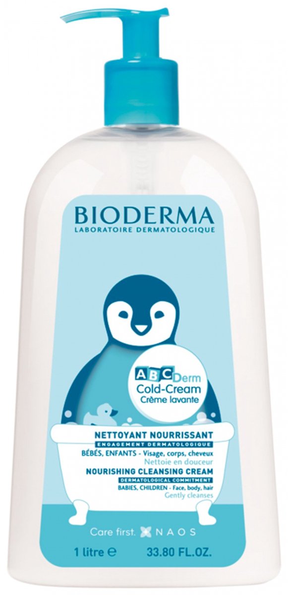 Douchecrème Abcderm Bioderma (1000 ml)
