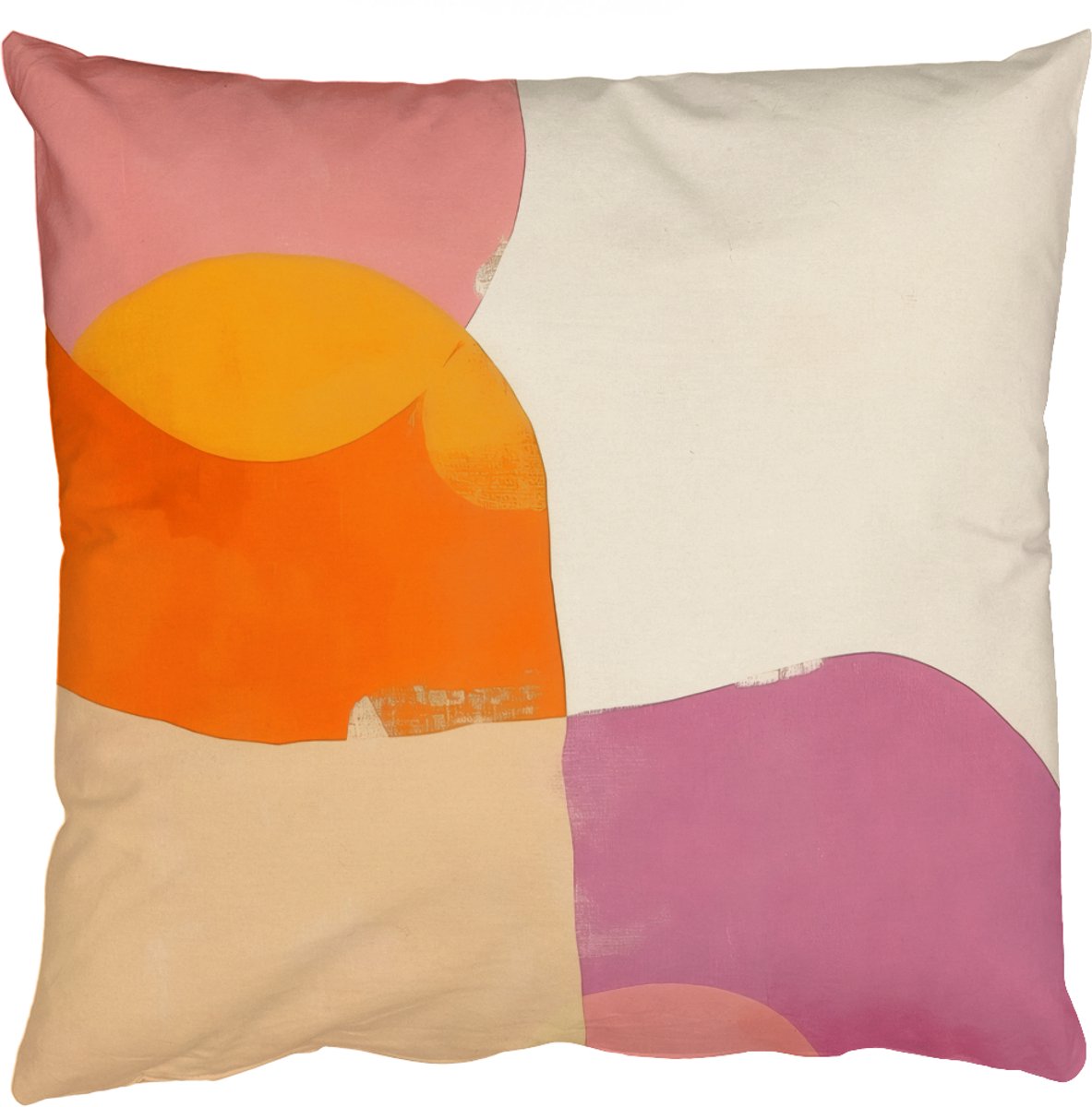 Sierkussens - Kussentjes Woonkamer - 60x60 cm - Vormen - Abstract - Kleurrijk