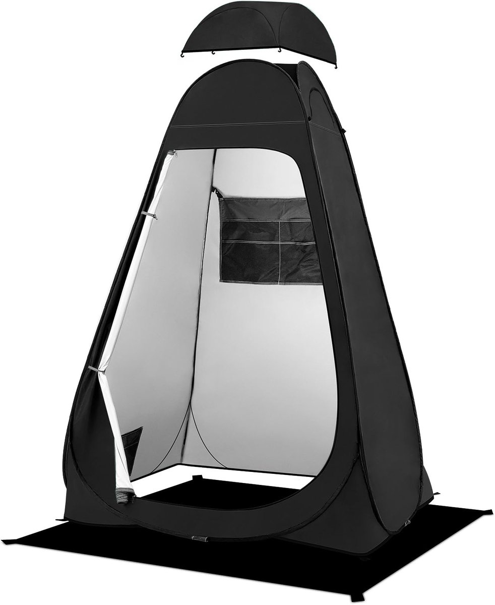 Ibenzoa® Pop-up Privé Douchetent met Regenbescherming en Ventilatie voor Outdoor Avonturen
