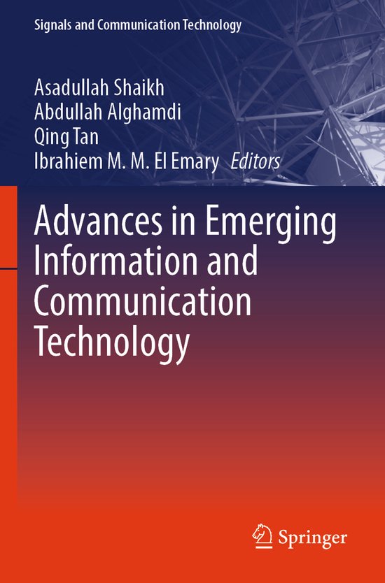 Signals and Communication Technology- Advances in Emerging I ... - cover