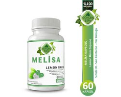 Lemon Balm - Citroenmelisse Extract Capsule - 60 Capsules - Voor Herpes, Genitale Herpes en Gordelroos - 1 CAPSULE 1000 MG EXTRACT - 60.000 mg Kruidenextract - Geen Toevoegingen - Beste Kwaliteit - Melissa