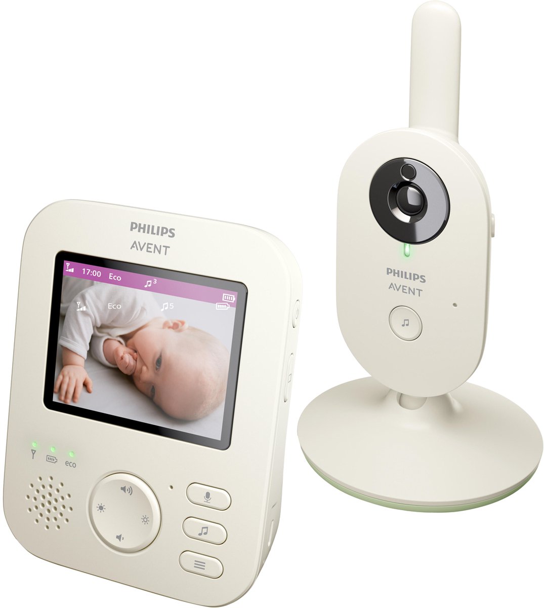 Philips Avent - SCD882/26 - Video Babyfoon - Wit - Babyfoon met Camera