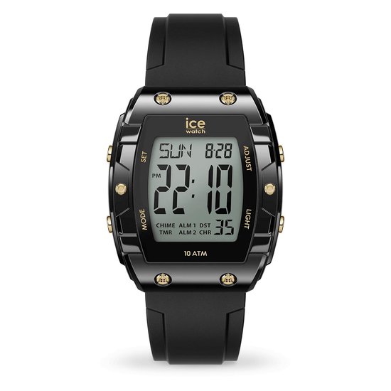 Montre Ice Watch ICE digit boliday - Noir 024564 - Siliconen - Zwart - Ø 40,5 mm