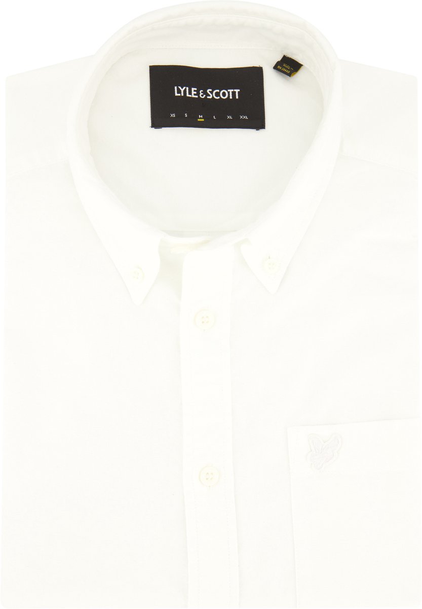 Lyle & Scott casual overhemd wit