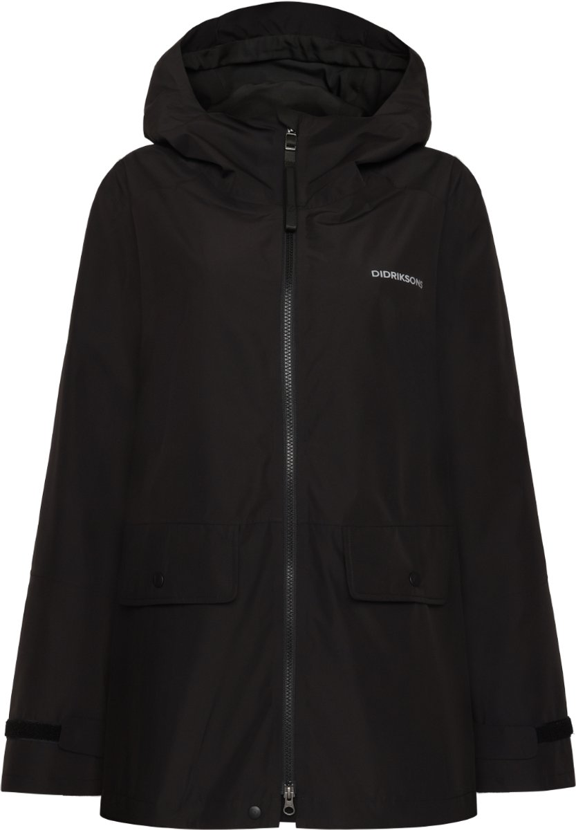 Didriksons Tone Parka Dames Parka Zwart