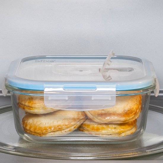 Lot De 5 Bols En Plastique Pour Micro-ondes Avec Couvercle