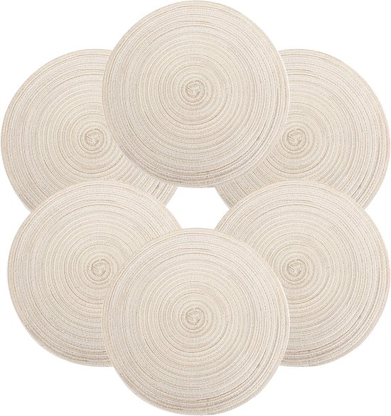 Pimpernel Poppy de Villeneuve placemats - Set van 4 - Kurk - 30 x 40 cm