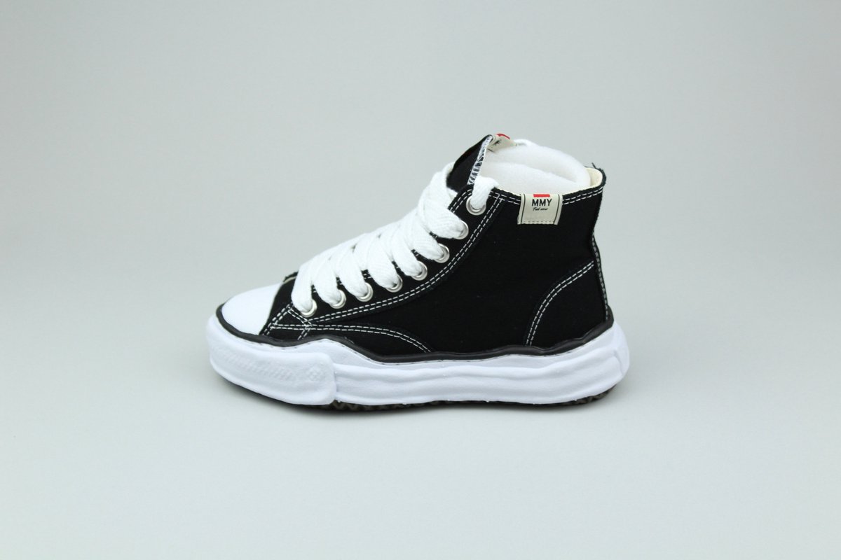 Maison Mihara Yasuhiro Peterson OG Sole Canvas High 'Zwart' maat 46
