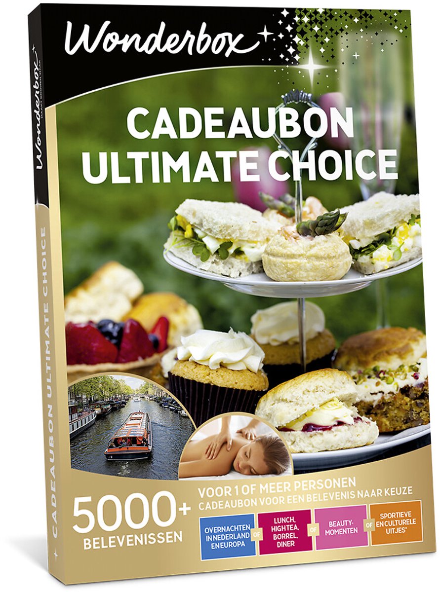 Wonderbox Cadeaubon - Ultimate Choice