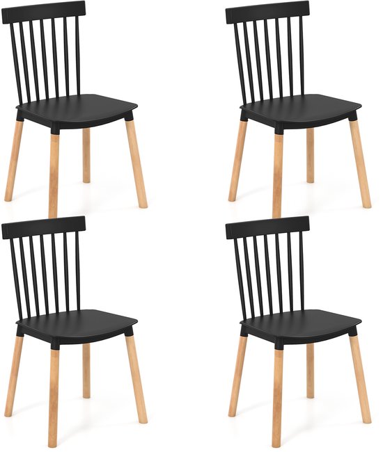 DYYK Kwint 4 eetkamerstoelen leer OUTLET2196,00