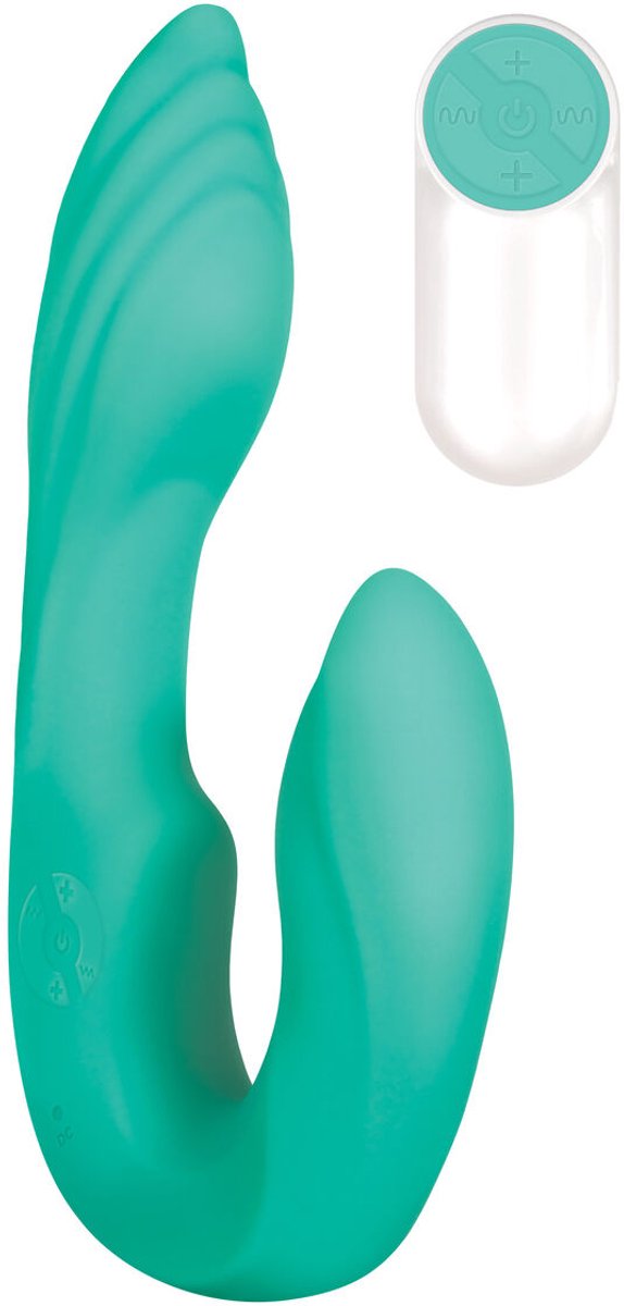 Goedkoopste Gender X Vibrator Love Toy Strapless Seashell Groen