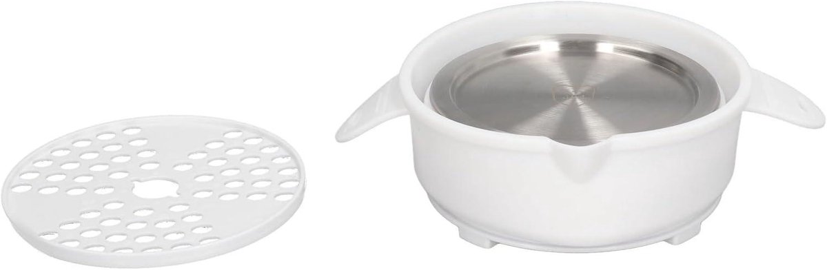 Audecook Hot Pot Elektrisch Met Steamer, 1,8L Draagbare Mini Reiskoker, Multifunctionele Niet-Stick Elektrische Koekenpan Voor
