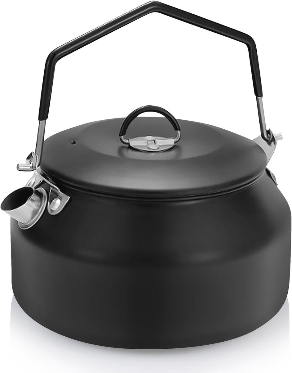 Draagbare Camping Waterkoker - 1 Liter, Theepot Voor Buitenactiviteiten, Ideaal Voor Wandelen, Picknicken En Reizen