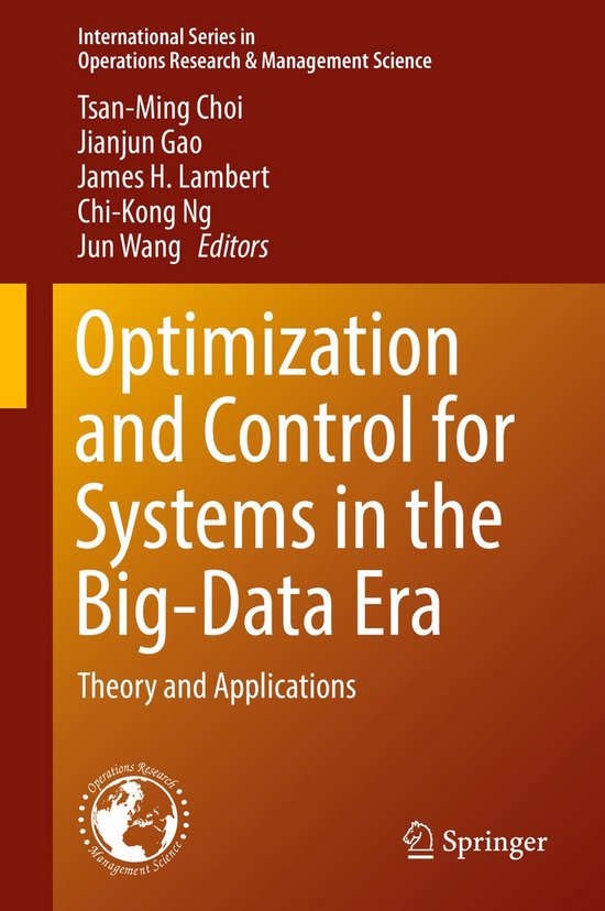 Optimization and Control for Systems in the Big-Data Era - cover