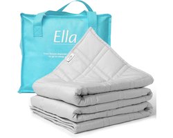 Verzwaringsdeken 13kg - 200 x 200cm - Lichtgrijze Weighted Blanket - OEKO-TEX Gecertificeerd