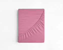 Dreamhouse Katoen Hoeslaken - 80x200 cm - Roze - Eenpersoons