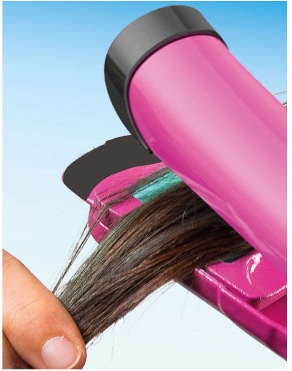 Clementoni - Crazy Chic - Trendy Hairstyle - Kapsalon set met haarverf, tang en accessoires - Vanaf 6 jaar — afbeelding 12