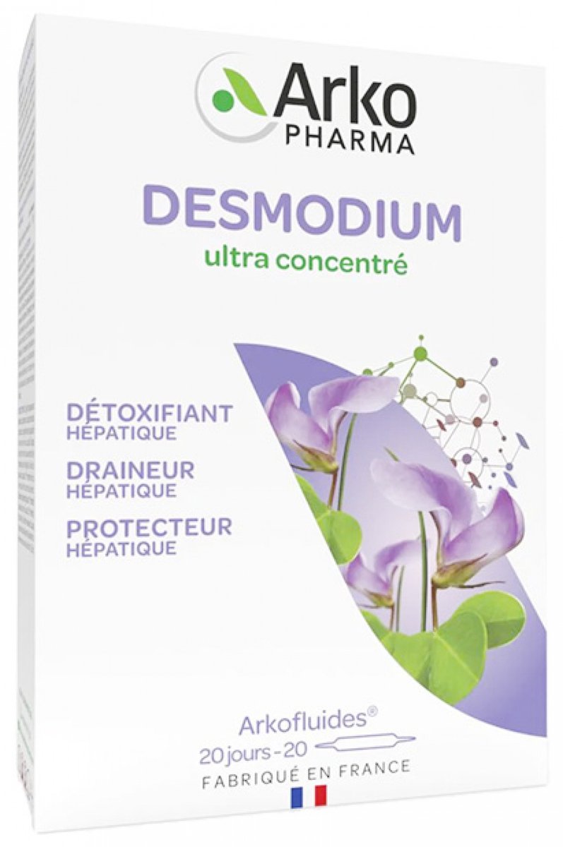 Goedkoopste Arkopharma Arkofluiden Desmodium 20 Injectieflacons