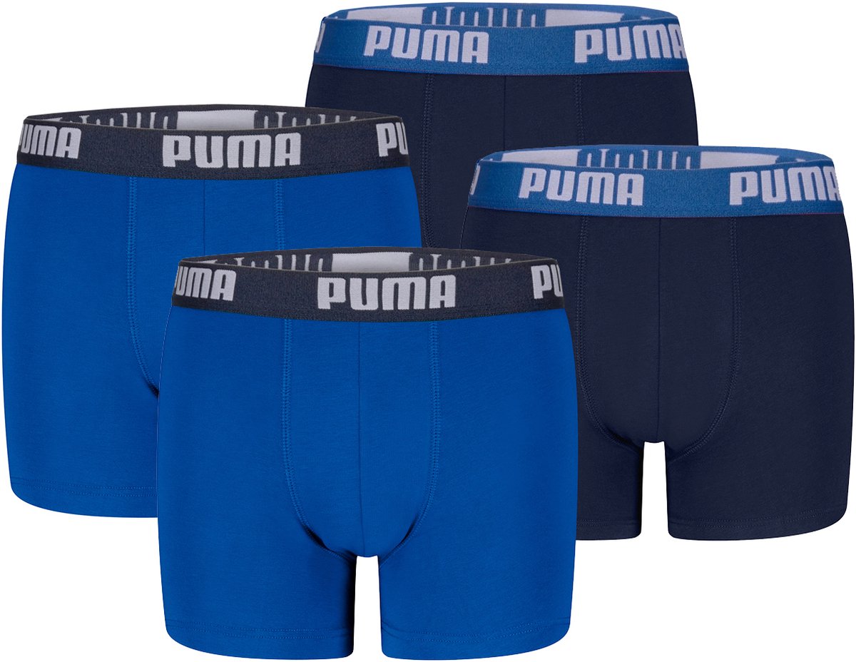 Puma boxershort jongens kinderondergoed, set van 4