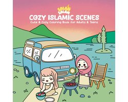 Salam Salam - Cozy Islamic Scenes - Cute & Cozy Coloring Book for Adults & Teens