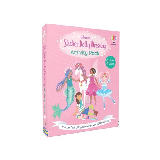 Sticker Dolly Dressing- Sticker Dolly Dressing Activity Pack: Ballerinas, Best Friends, Mermaids and Uni