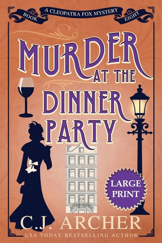 Cleopatra Fox Mysteries- Murder at the Dinner Party - cover