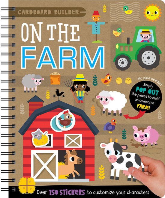 Cardboard Builder on the Farm - cover