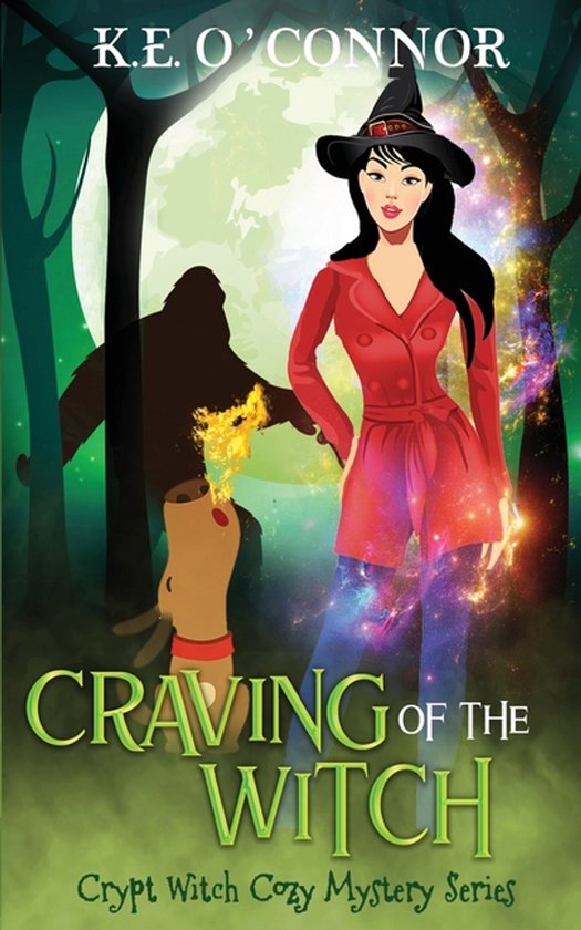 Crypt Witch Cozy Mystery- Craving of the Witch - cover