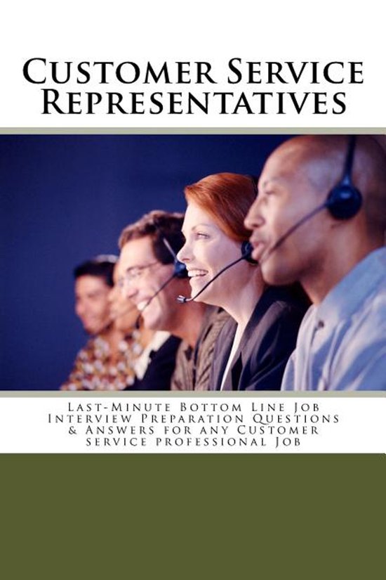 Customer Service Representatives - cover