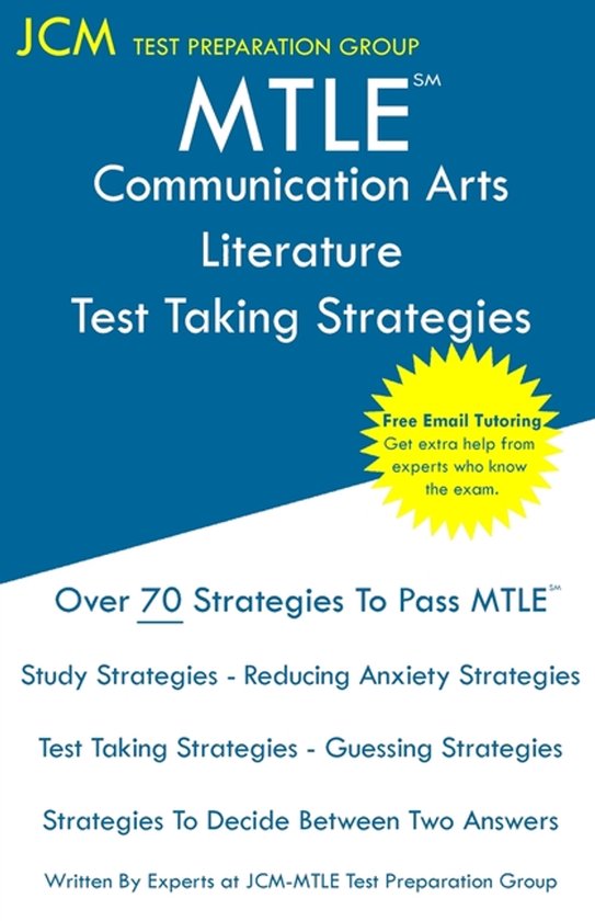 MTLE Communication Arts/Literature - Test Taking Strategies - cover