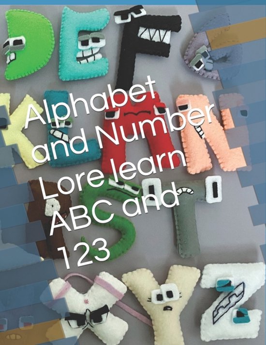 Alphabet and Number Lore learn ABC and 123 - cover