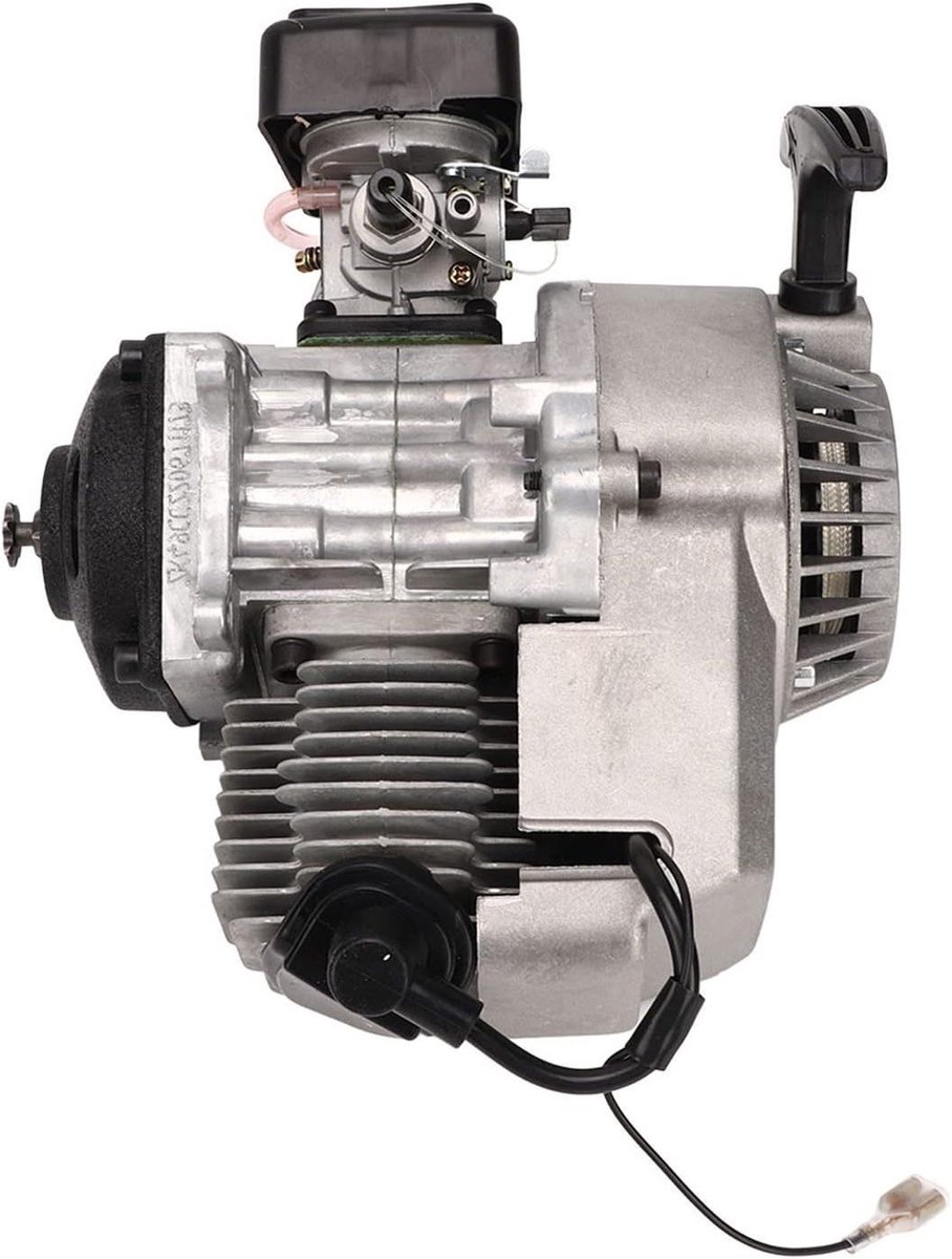 2 Stroke Pull Starter Motor for 49cc Pocket Bike - Easy Operation, High Reliability, High HP, High Efficiency
