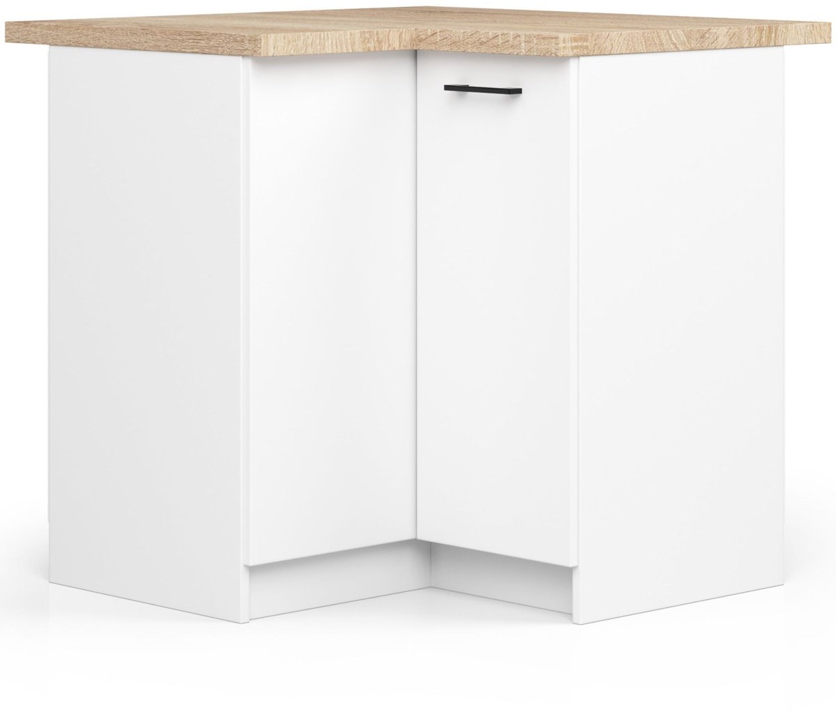 Hoek Keukenkast modulaire OLIWIA S90/90 / Onderkast / AKORD Furniture Factory / Wit / 90 x 85 x 46 cm