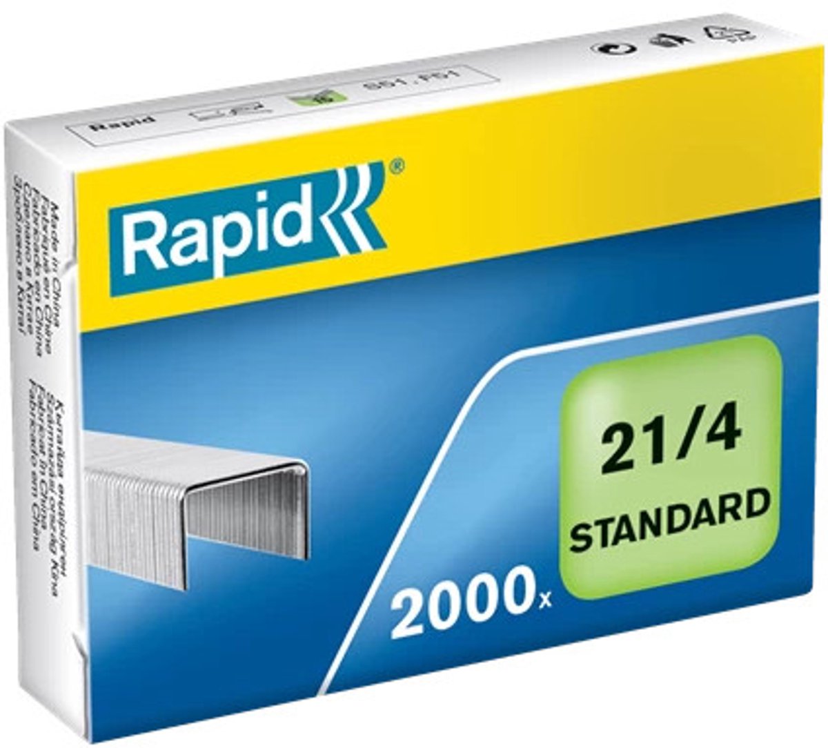 Rapid 21/4 Pak nietjes 2000 nietjes