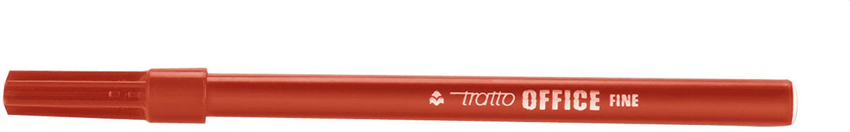 Tratto Office Fine viltstift Rood 12 stuk(s)