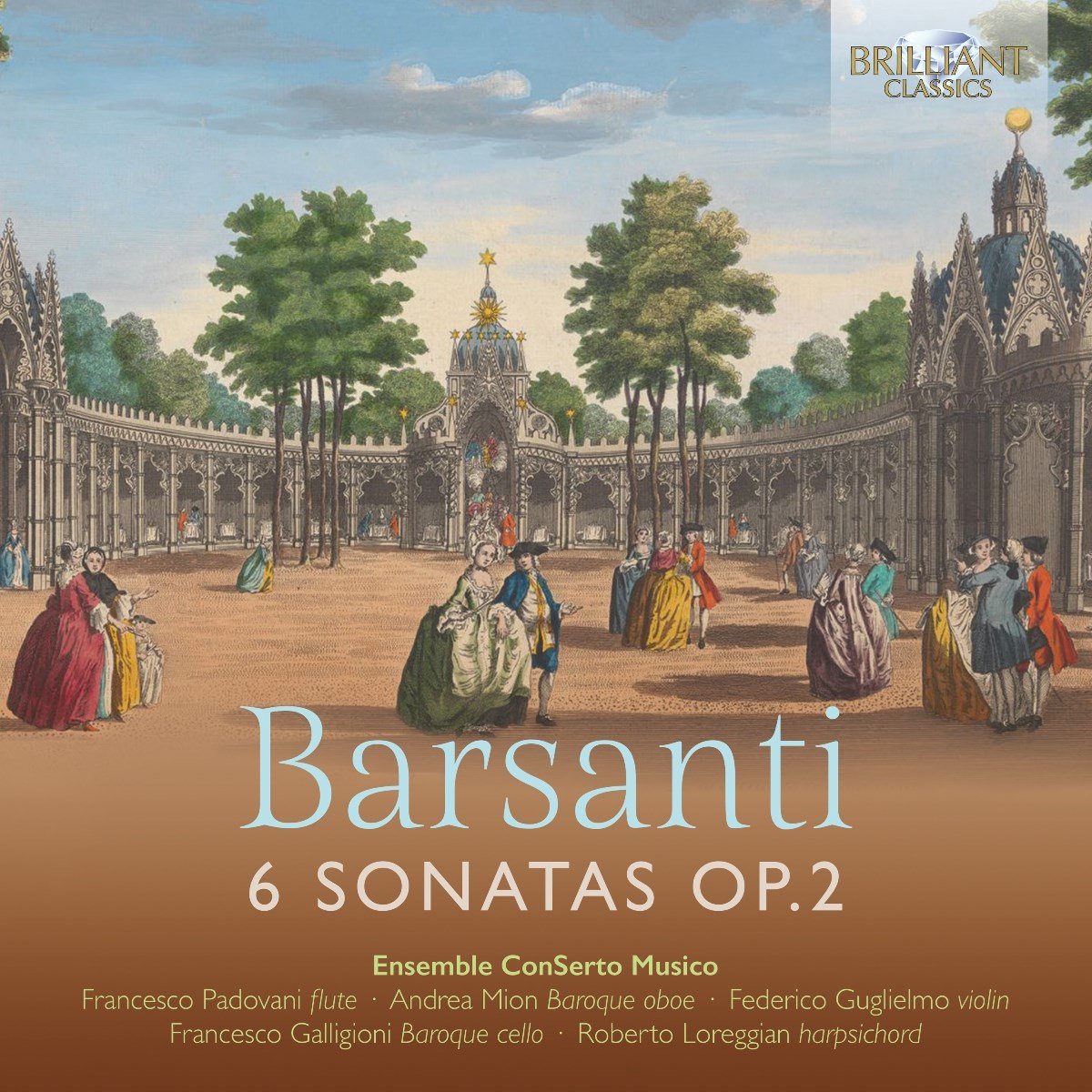 Roberto Loreggian & Ensemble Conserto Musico - Barsanti: 6 Sonatas Op.2 (CD)