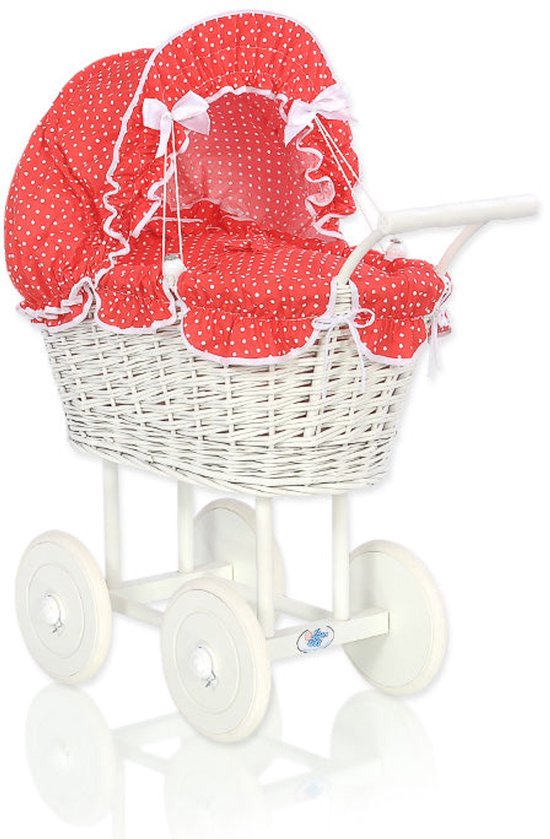 Bayer Poppenwagen Trendy, prinses rood/roze bestellen bij