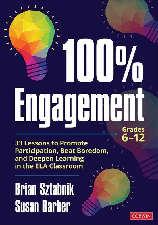 Corwin Literacy - 100% Engagement - cover